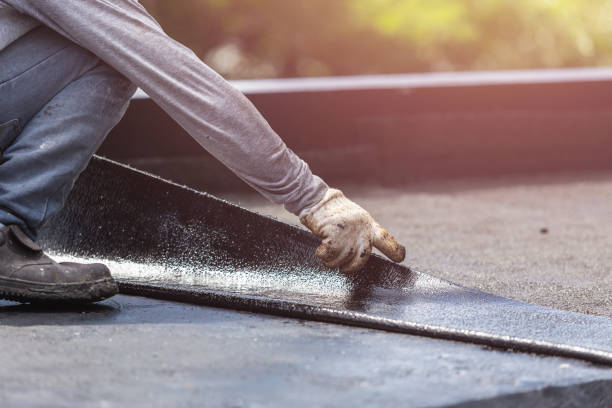 Professional Emergency Waterproofing technician working in Falconer, NY
